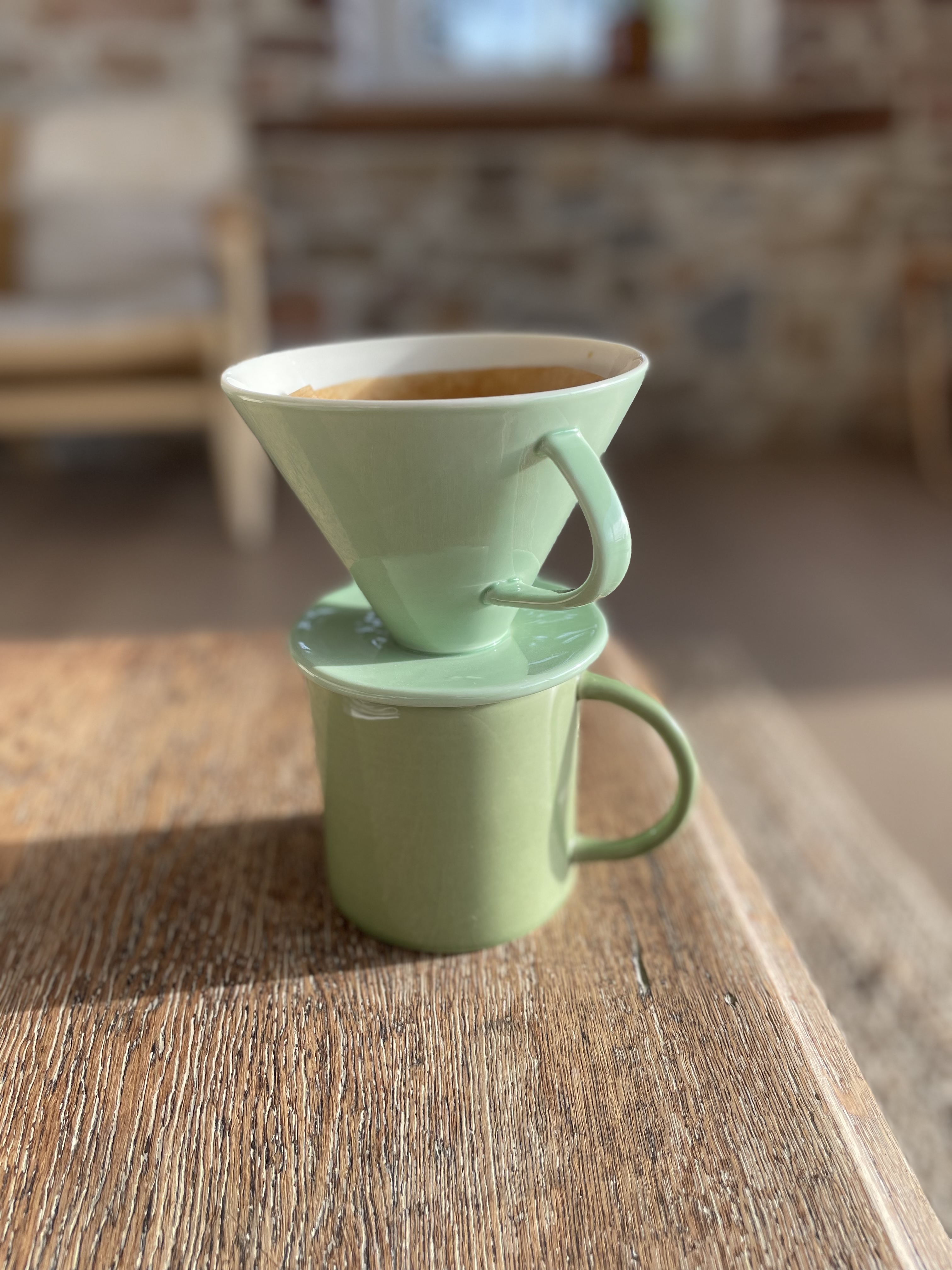 porcelain coffee dripper