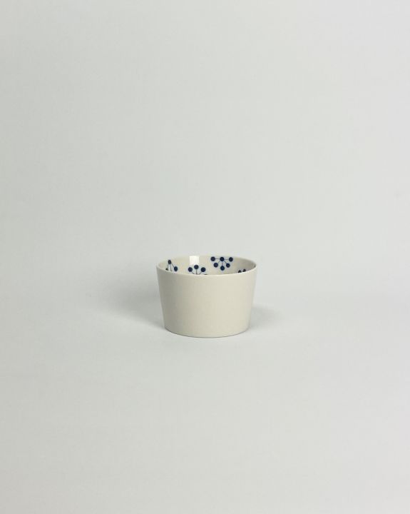 black is blue convex bowl-small