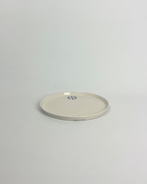 black is blue plate-medium