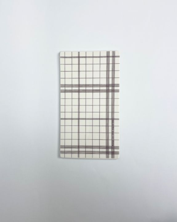 ruth m piatto da portata square marrone l