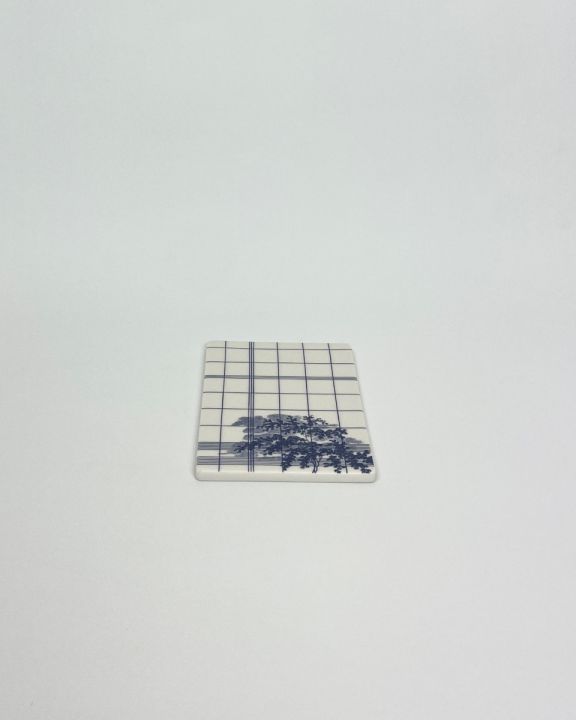 Ruth M tile square blue s