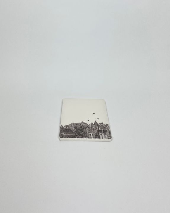Ruth M tile landscape brown s