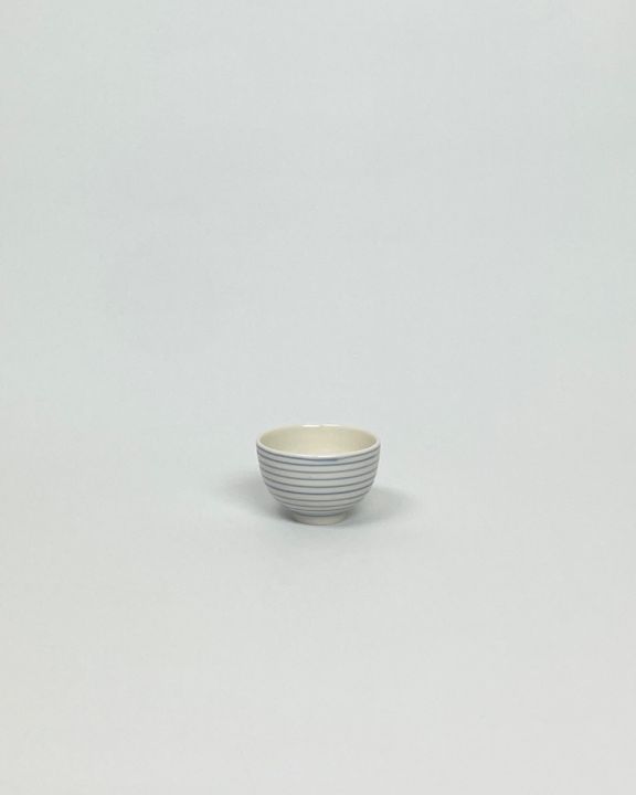 kyst bowl narrow stripes blue