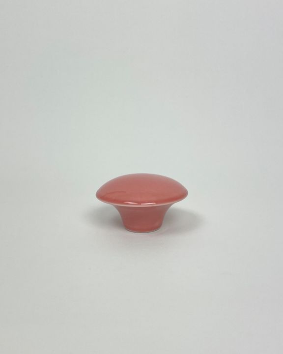 Anne Black porcelain hook and handle – handmade ceramic wall hook or furniture knob
