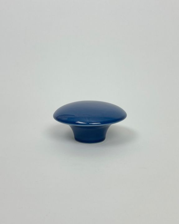 bouton & patère bleu denim xl