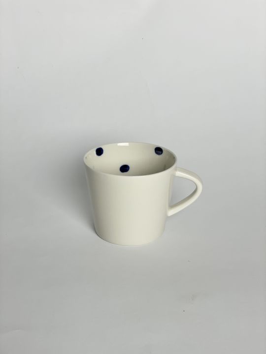 dot cup with handle-small