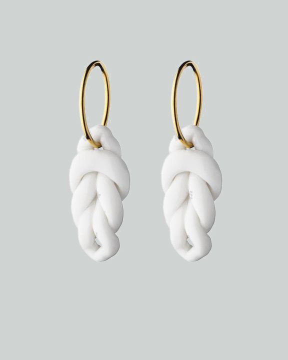 knots hoops l gold white