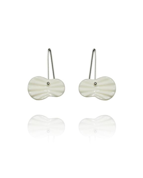 pleats pins silver-white