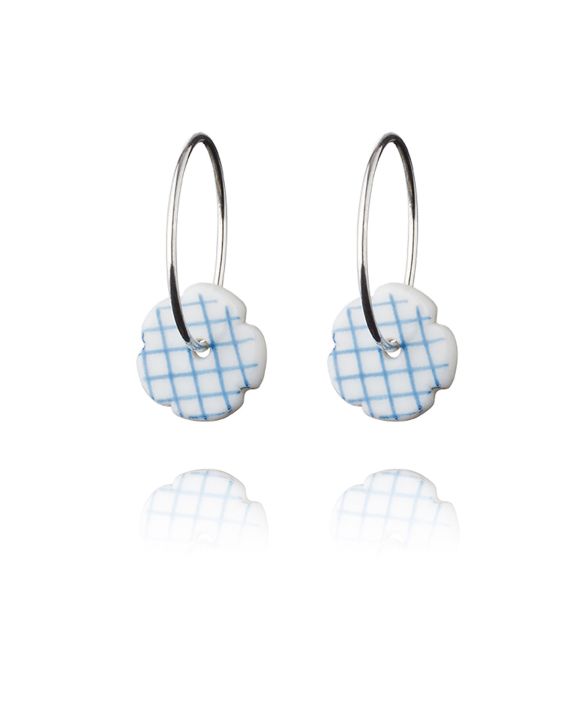 stripes hoops check-blue