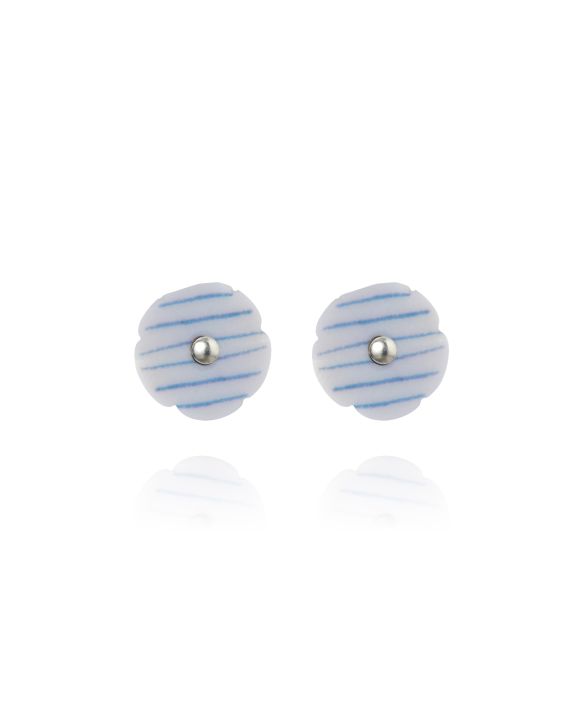 stripes studs mini stripe-blue