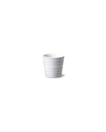 stripes egg cup narrow-blue
