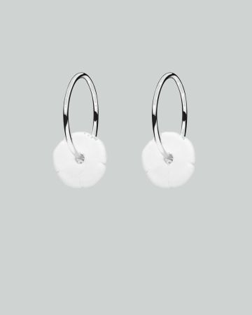 elements hoops silver