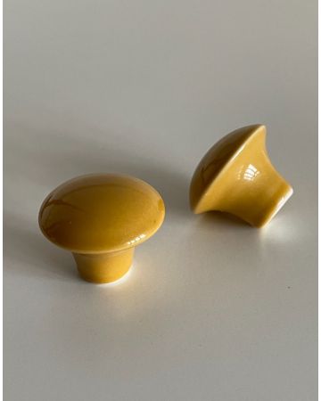 Anne Black porcelain hook and handle – handmade ceramic wall hook or furniture knob
