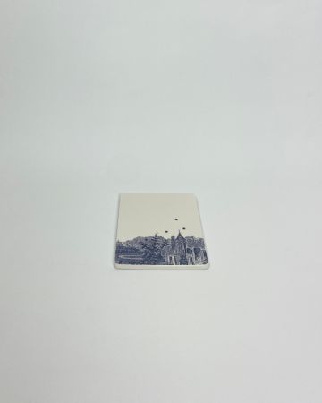 Ruth M tile landscape blue s