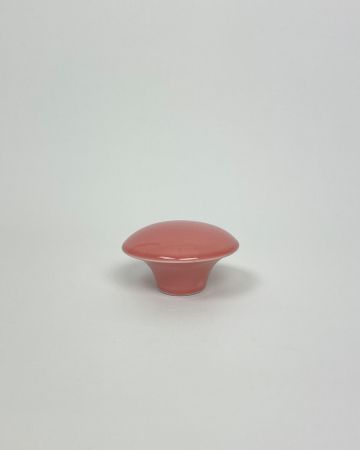Anne Black porcelain hook and handle – handmade ceramic wall hook or furniture knob