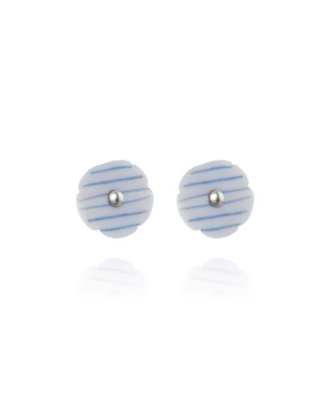 stripes studs mini stripe-blue