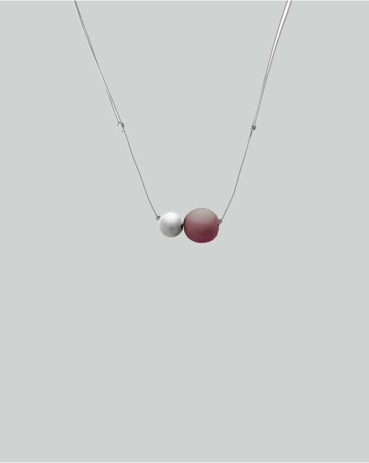 elements halsband grå